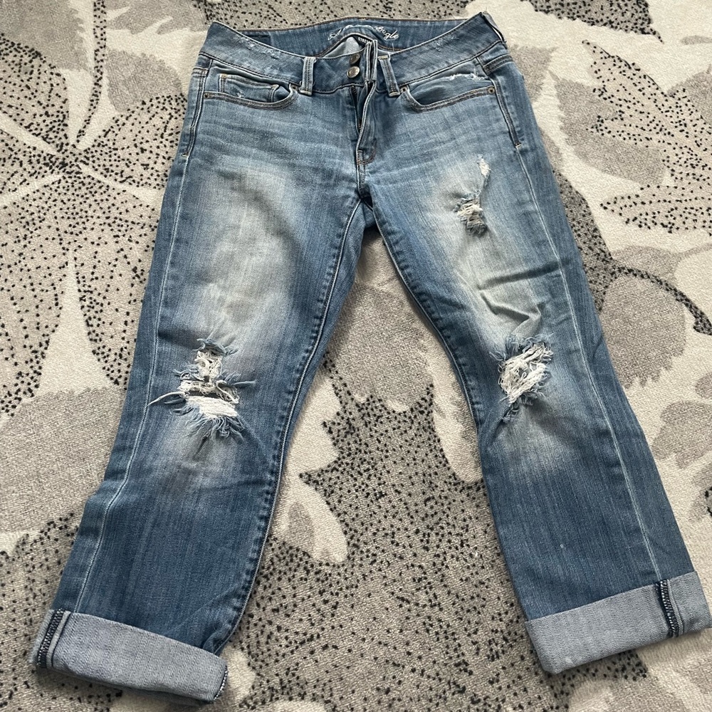 American Eagle Artist distressed jeans